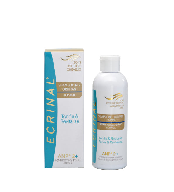 Ecrinal - Champú Cuidado Intensivo del Cabello Hombre con ANP2+ - 200 ml