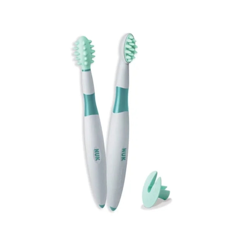 Juego de cepillos de dientes educativos NUK a partir de 6 meses