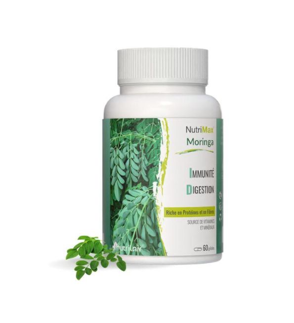 NutriMax Moringa Complemento Alimenticio – 60 Cápsulas