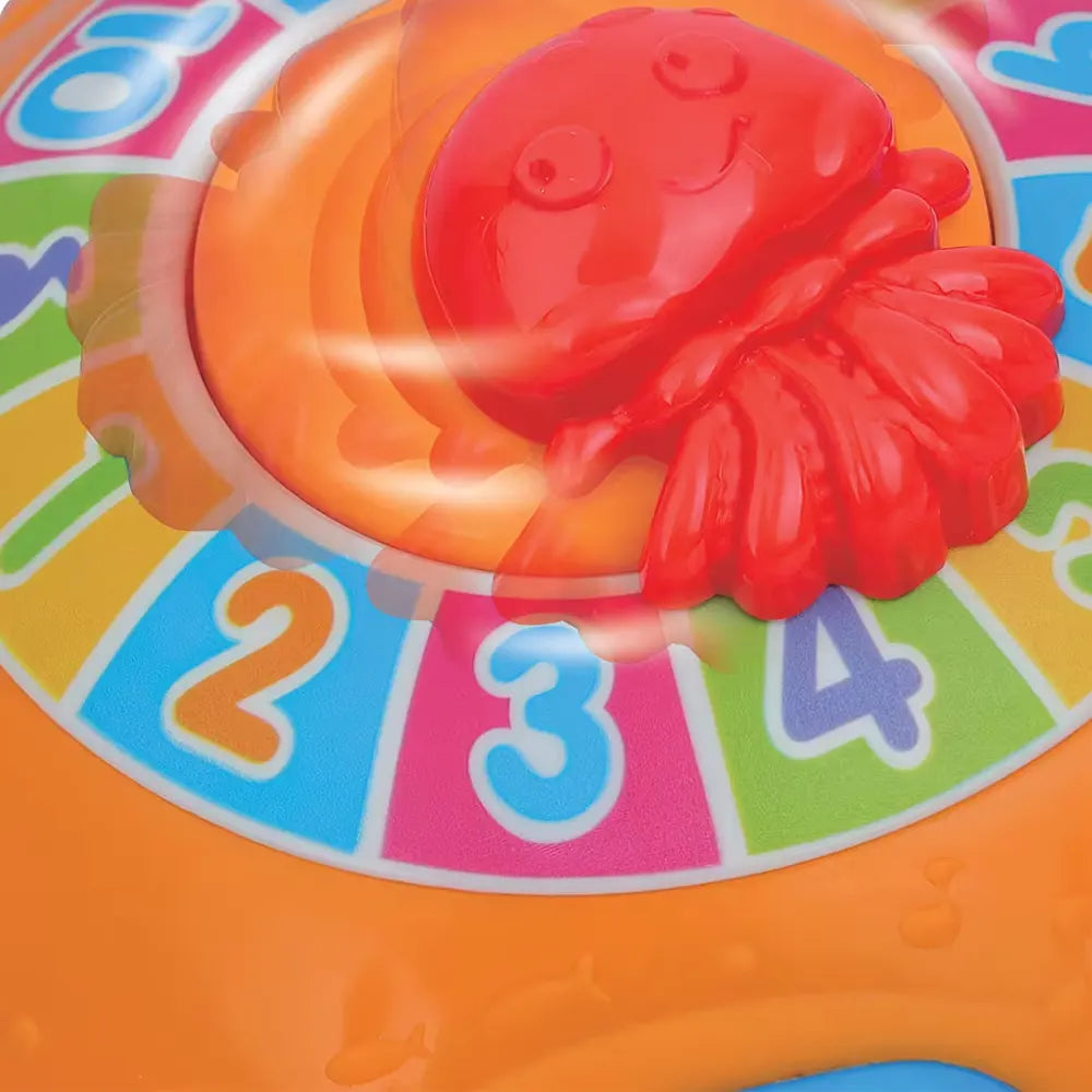 Winfun Boule Musicale Vibrante Océan Orange - 6M+