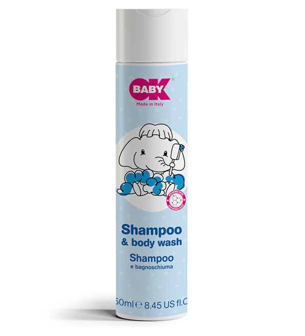 Okbaby Champú y Gel de Ducha 250ml