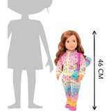 Our Generation Poupée avec Tenue & Tapis de Yoga 46cm 3A+ - Lucy Grace