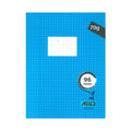 Atika Cahier Piqure Petit Format 96 Pages Seyès 70g - Bleu