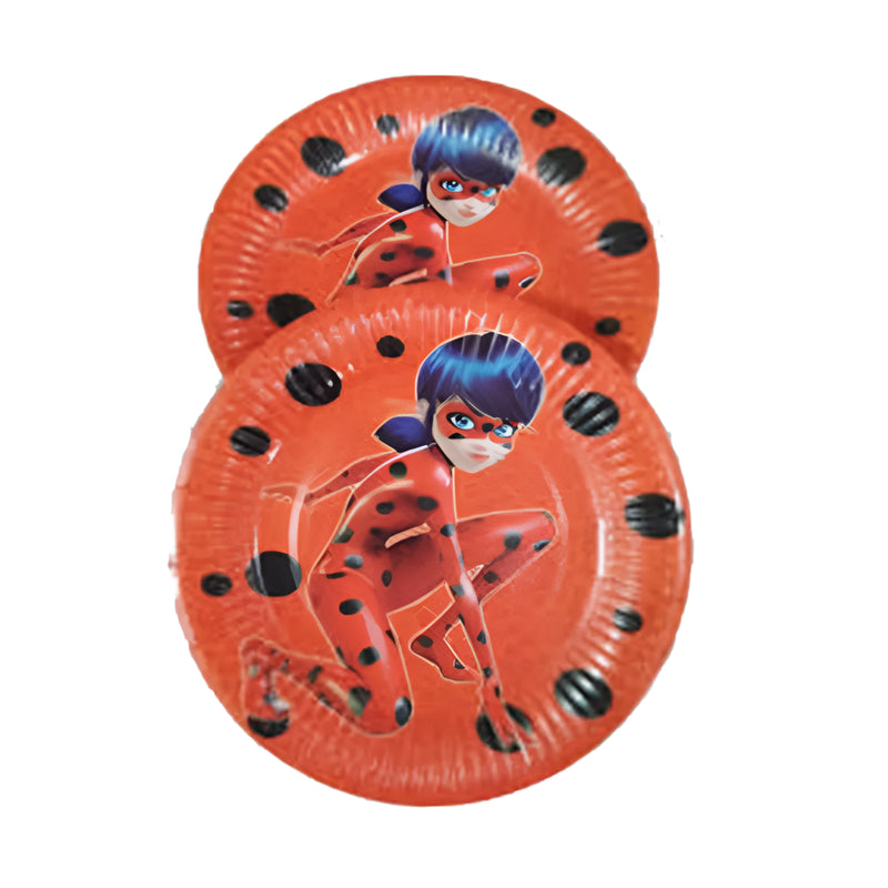 Pack of 10 Paper Plates – Miraculous