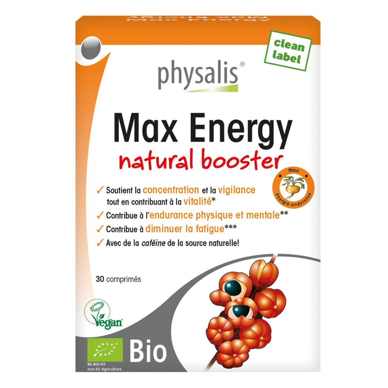 Physalis Max Energy 30 Comprimidos