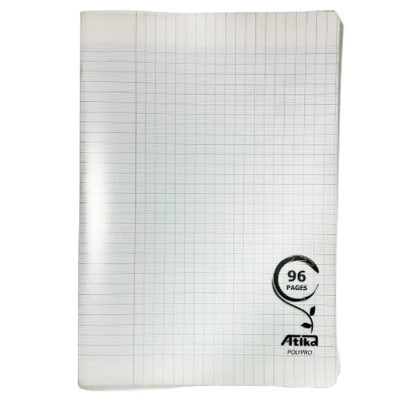 Atika Stitched Notebook A4 96 Pages Seyès 90g - Transparent
