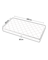 Wlidaty Home Matelas Premium pour Bébé Medidorsal 60x120 cm
