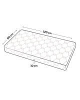 Wlidaty Home Matelas pour Bébé Tendresse 60x120 cm