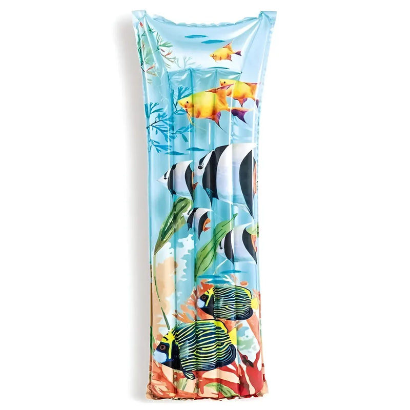 Intex Matelas Fashion Pour Piscine - Poissons
