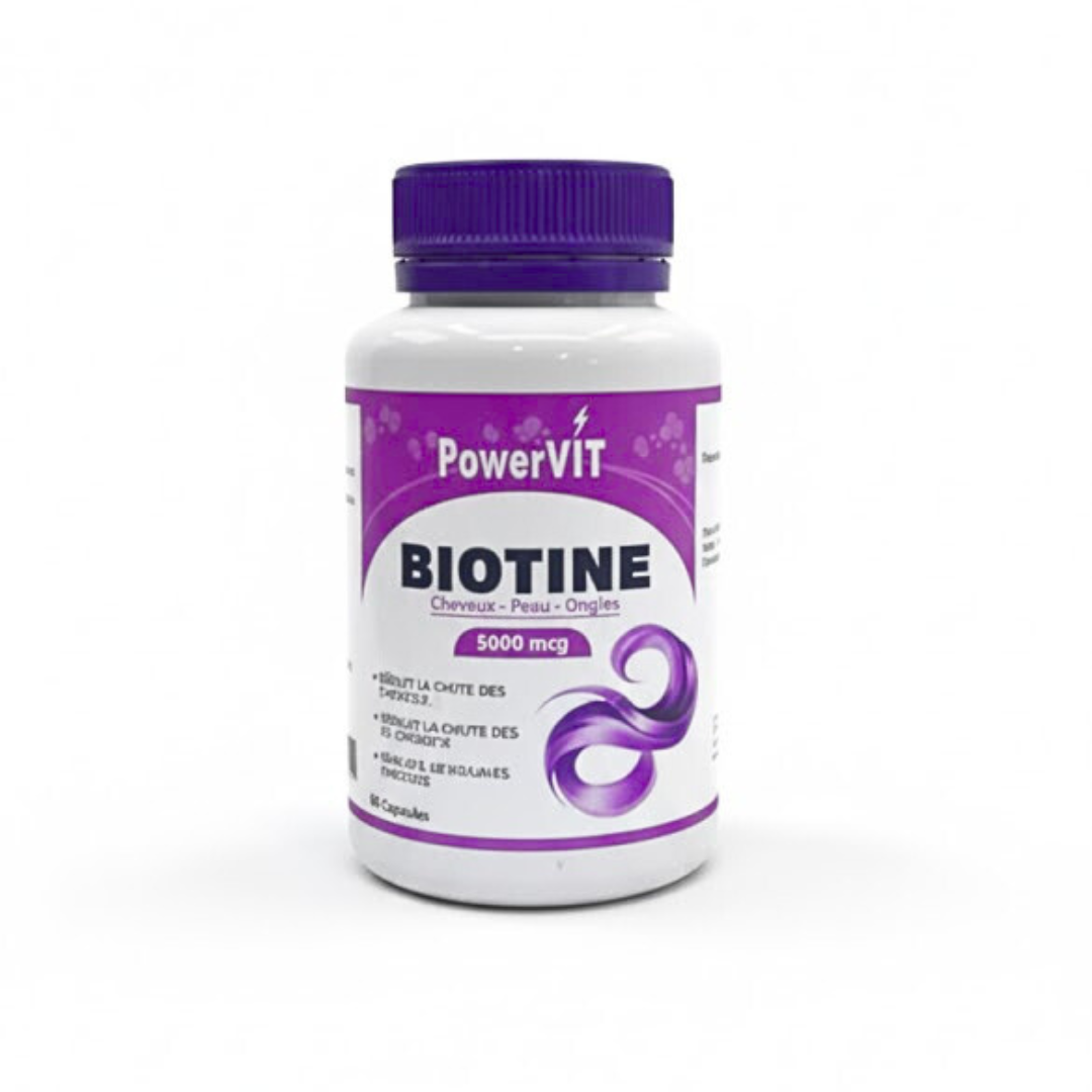 Powervit Biotina 60 Cápsulas