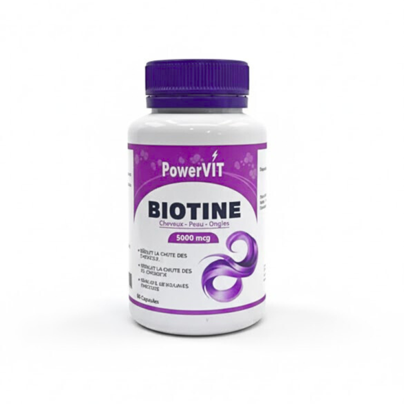 Powervit Biotina 60 Cápsulas
