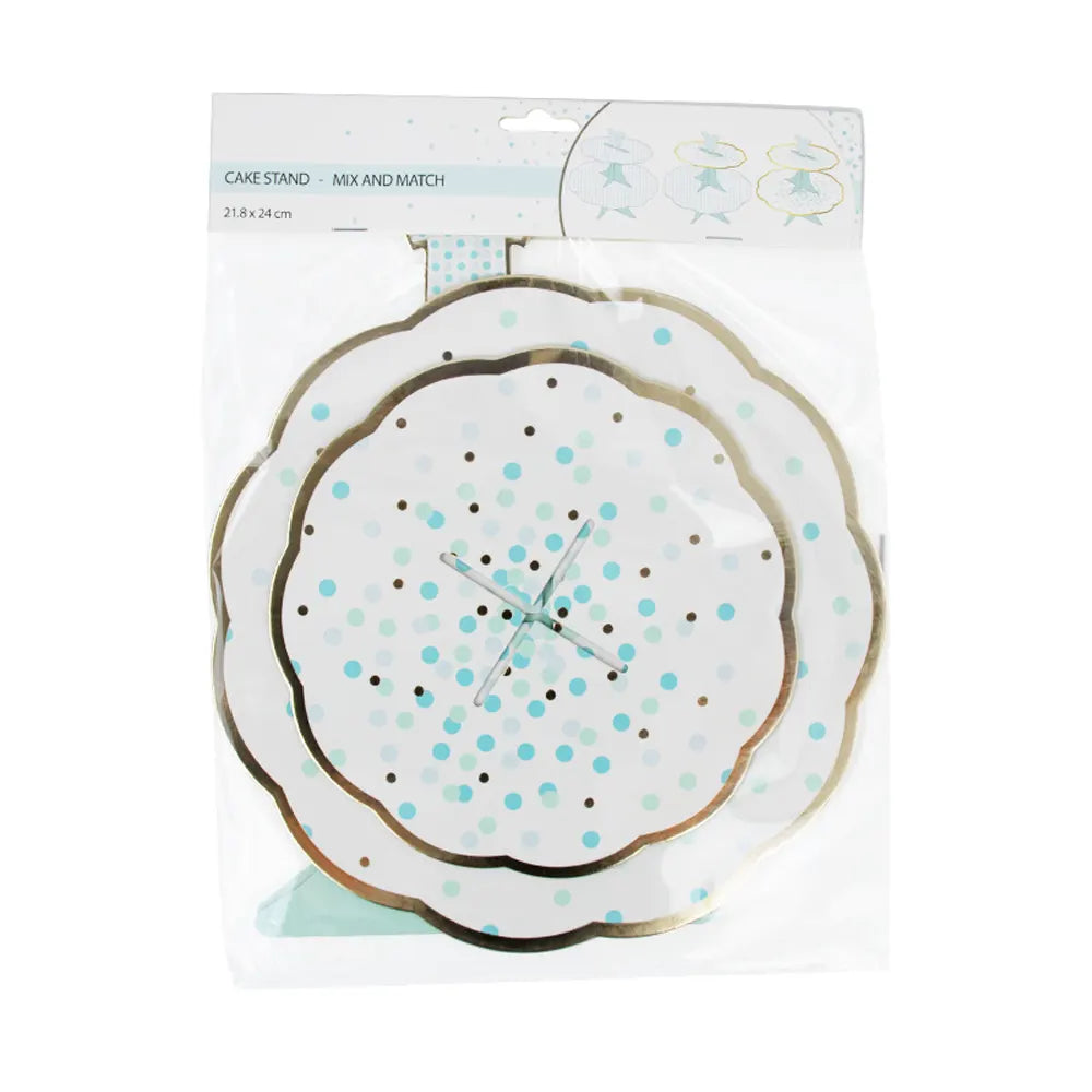 Présentoir à Gâteaux Baby Blue