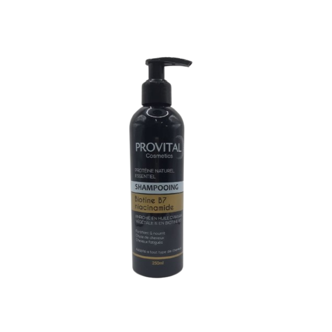 Pro Vital shampoing biotine B7 et niacinamide 250 ml, flacon
