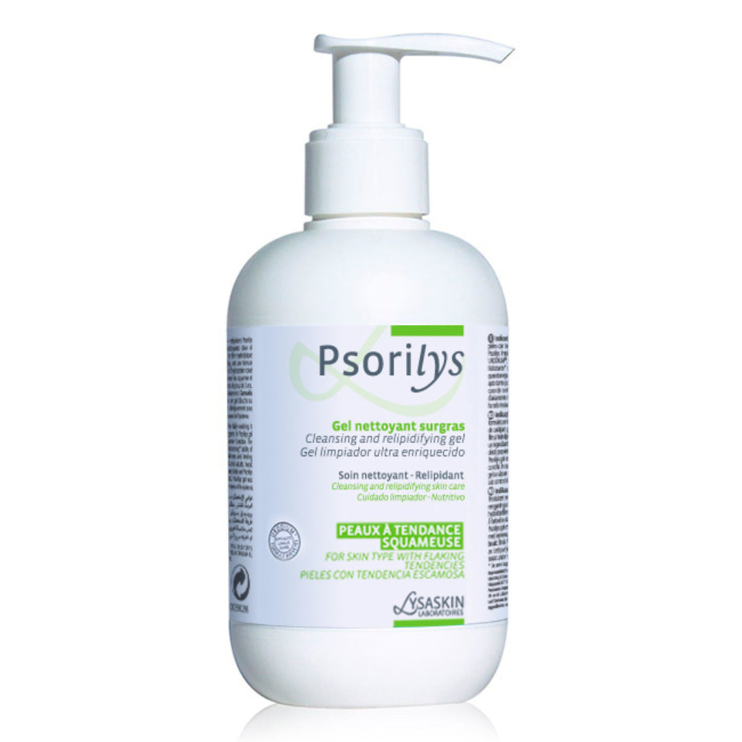 Psorilys Gel Nettoyant Surgras 200 ml Lysaskin - flacon