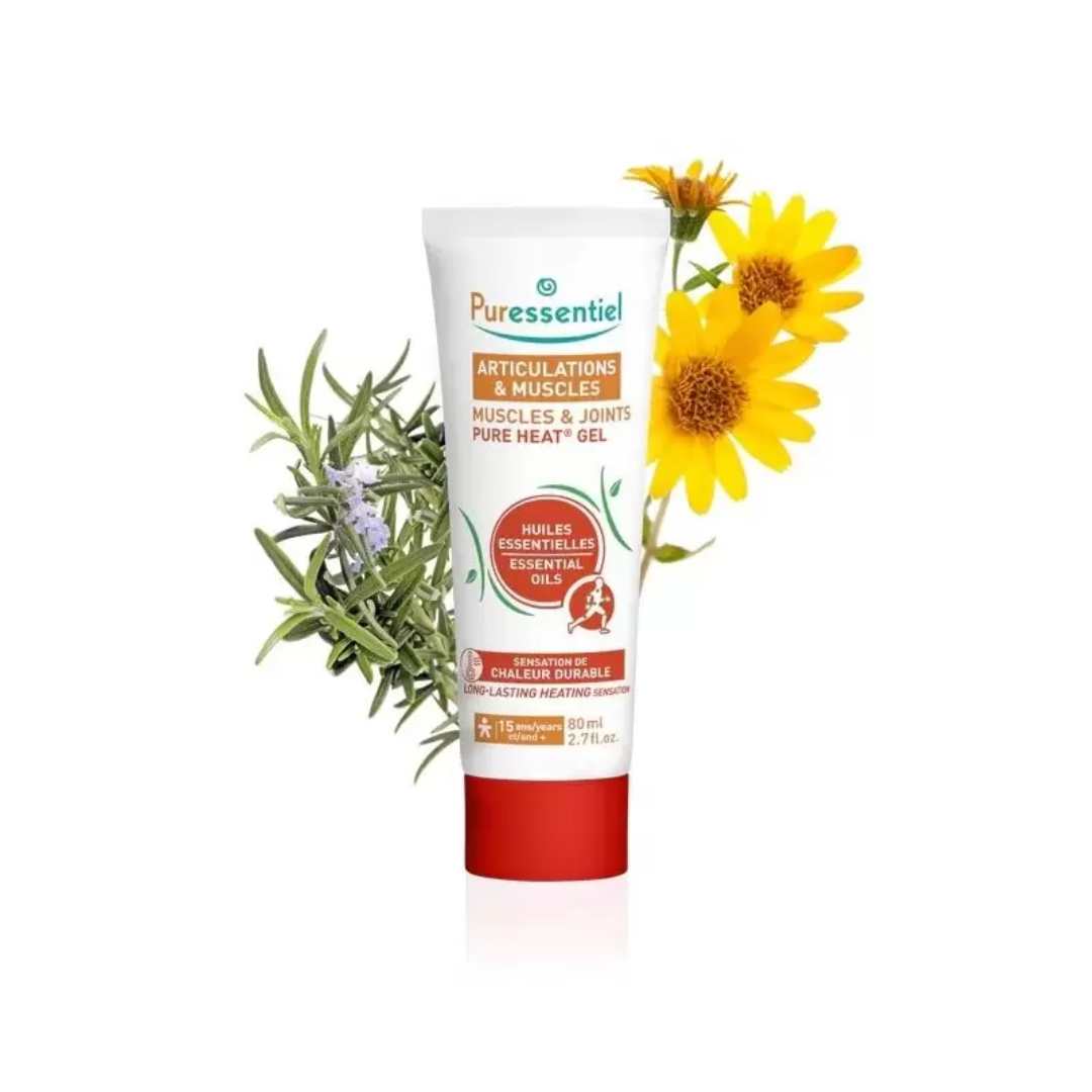 Puressentiel Pure Heat Gel Chauffant Articulations & Muscles – tube 80 ml