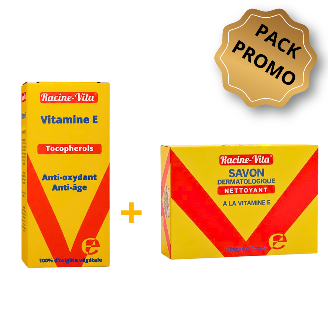 Racine Vita Vitamin E Serum 10ml + Vitamin E Soap 80 Gram Pack
