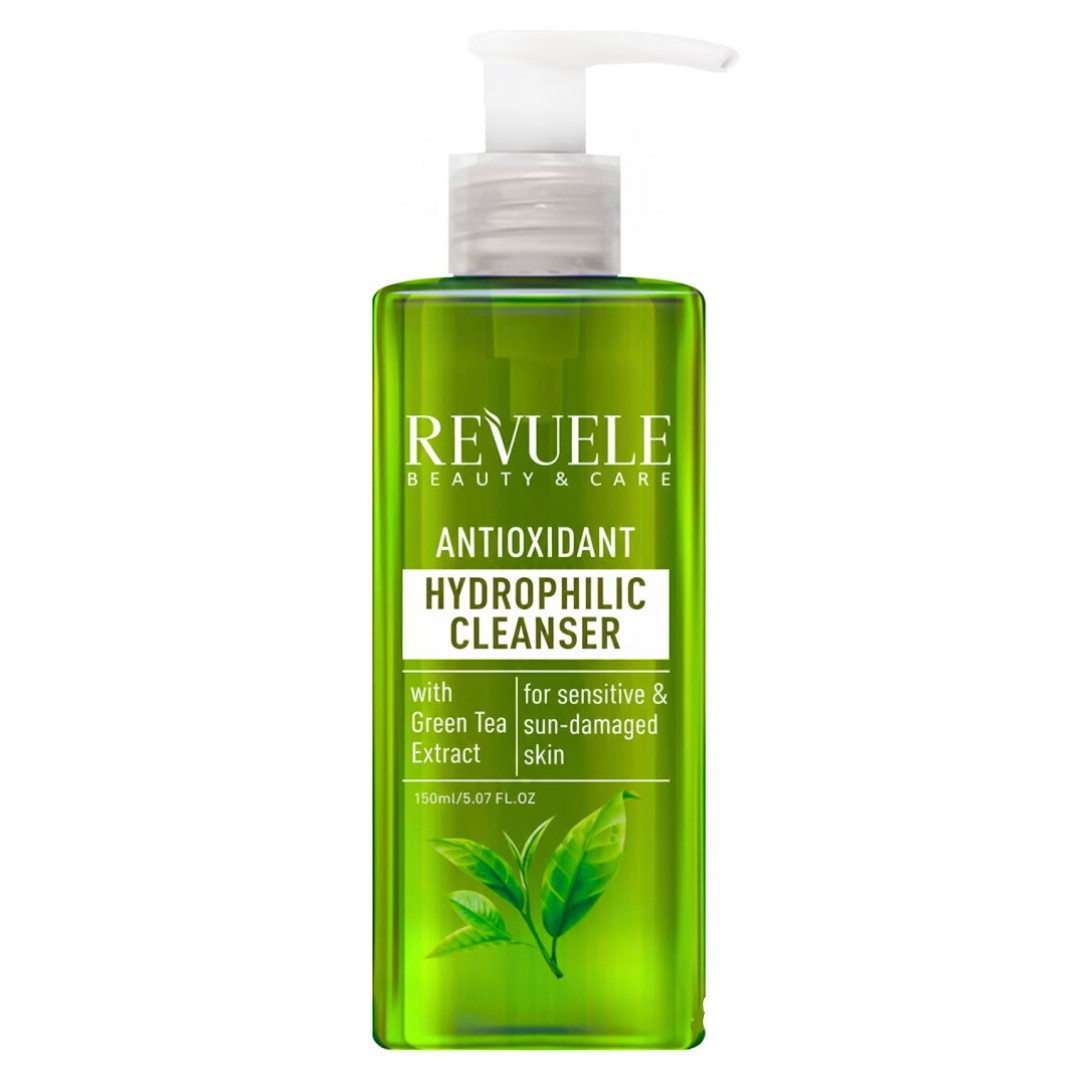 Revuele Limpiador Hidrófilo Antioxidante con Extracto de Té Verde – 150ml