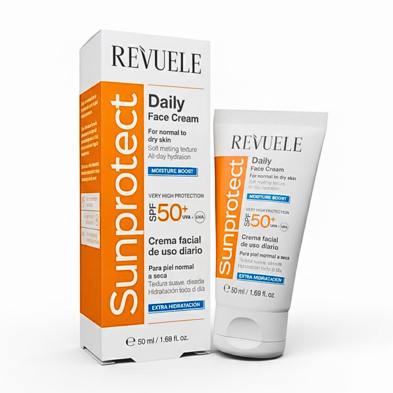 Revuele Crema Facial Diaria Sunprotect Moisture Boost SPF50+ – 50ml