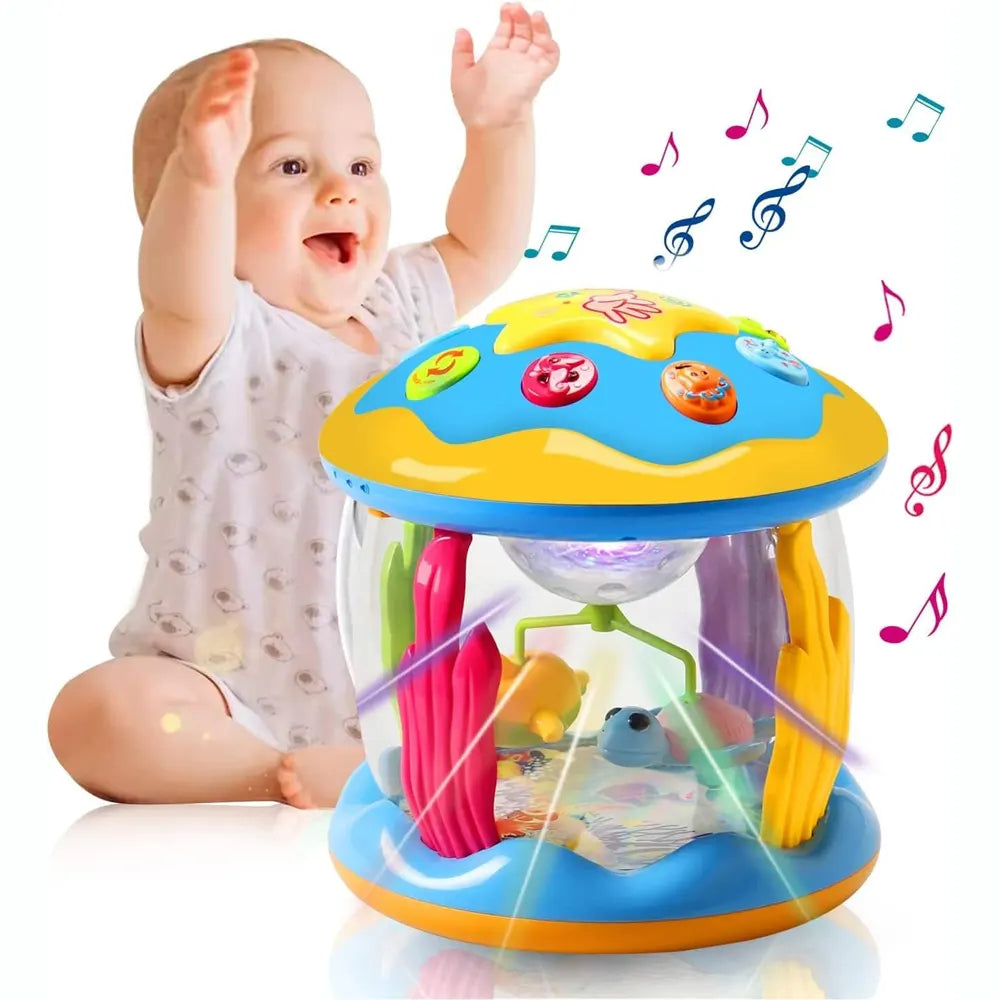 Rotating Ocean Paradise Jouet Musical Bébé – 6M+
