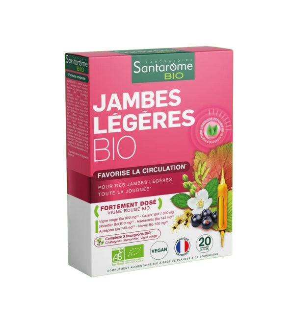 Santarome Organic Light Legs – 20 Ampoules