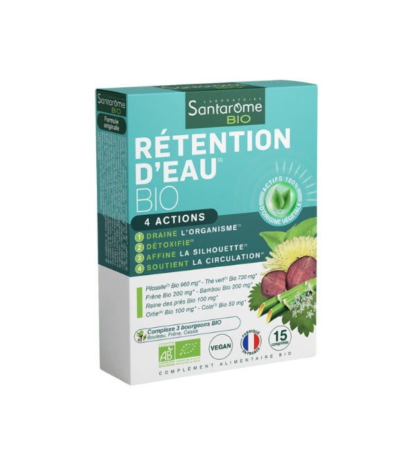 Santarome Rétention d’Eau – 15 comprimés