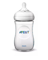 Philips Avent Lot de 2 Tétines Natural Débit Lent 1M+
