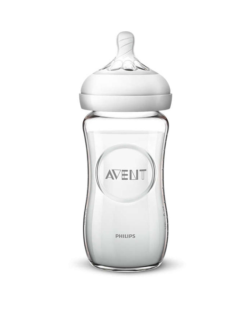 Philips Avent Natural Glass Baby Bottle - 240ml