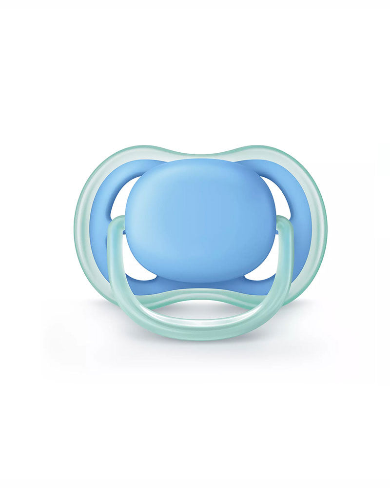 Avent Lot de 2 Sucettes Orthodontiques Ultra Air 6-18m Garçon