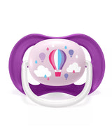Avent Lot de 2 Sucettes Orthodontiques Ultra Air Happy 6-18m Fille