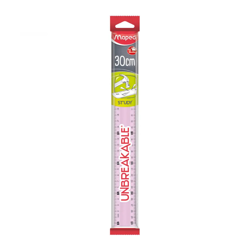 Regla plana irrompible Maped - 30 cm