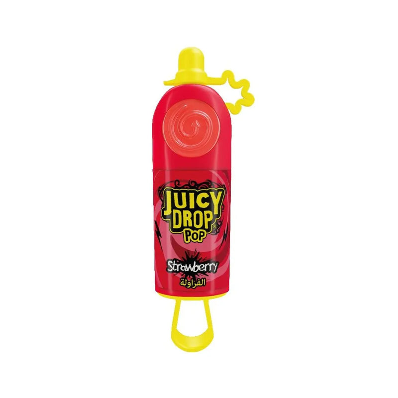 Bazooka Candy Brands Juicy Drop Pop 26g - Sabor Fresa