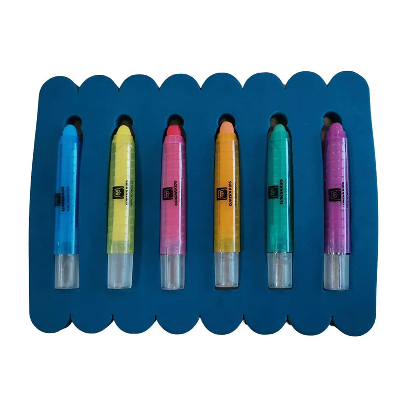 Eurekakids Lápiz de Baño 6 Piezas - 3A+