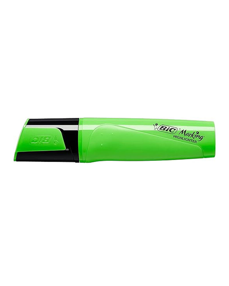 Marking Bic Fluorescent Surligneur Pointe biseautée - Vert