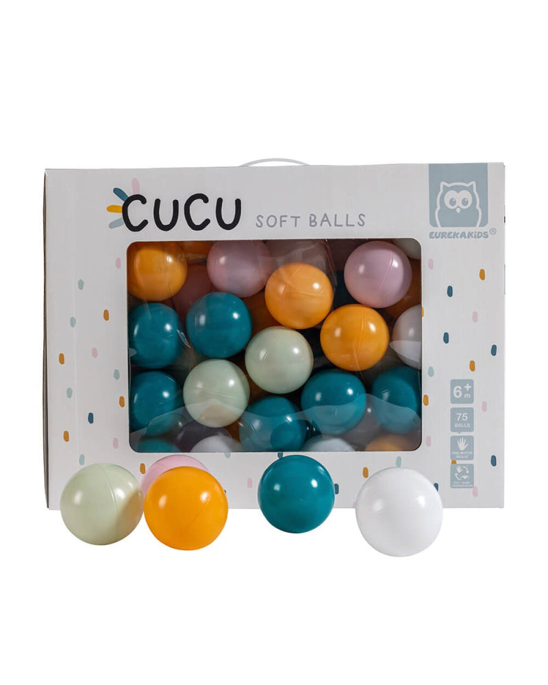 Eurekakids - Cucu Set de 75 ovillos 6M+