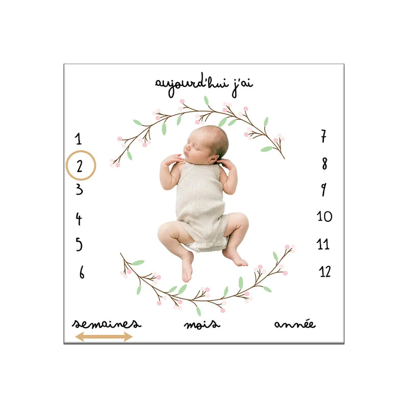 Manta de bebé evolutiva Little Step - Girly