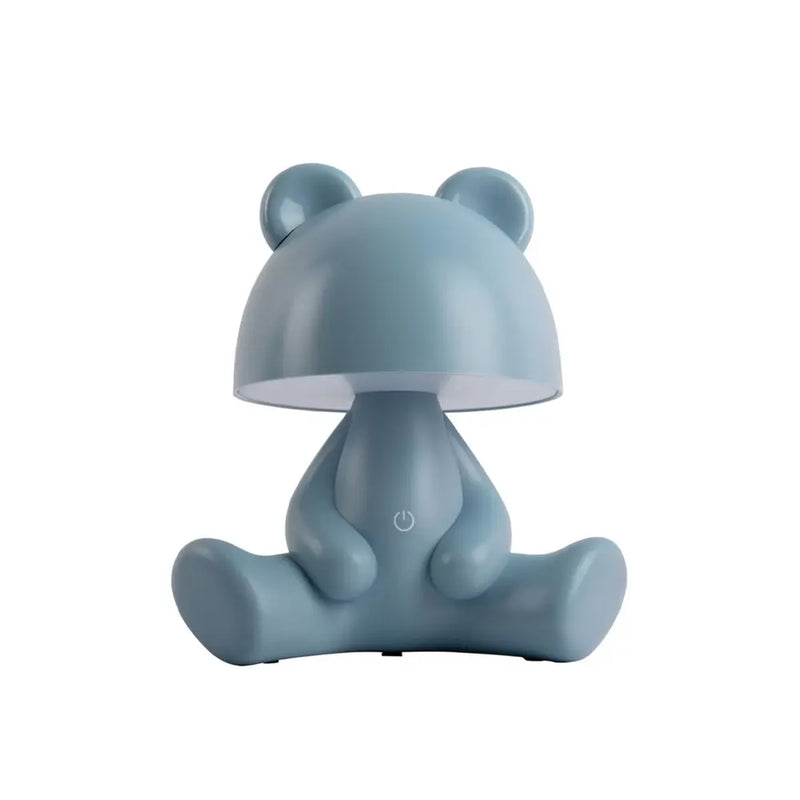 Leitmotiv LED Bear Table Lamp - Light Blue