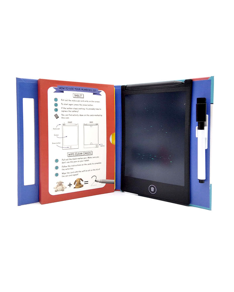 Tablette à Dessin LCD - Numbers + Wipe Clean Cards