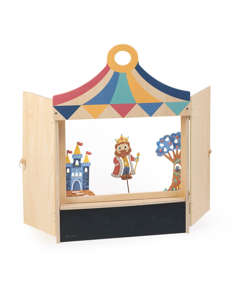 Eurekakids - Théâtre En Bois Avec Des Personnages 3A+