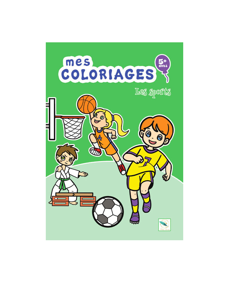 Plume Univers Mes Coloriages - Les Sports