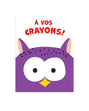 Plume Univers A Vos Crayons - Hibou