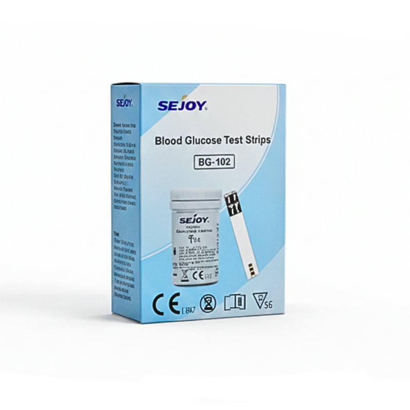 Sejoy Blood Glucose Test Strips – 50 Pieces