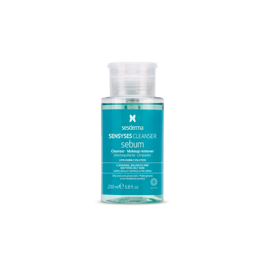 Flacon du nettoyant micellaire Sesderma Sensyses Cleanser Sebum, 200 ml