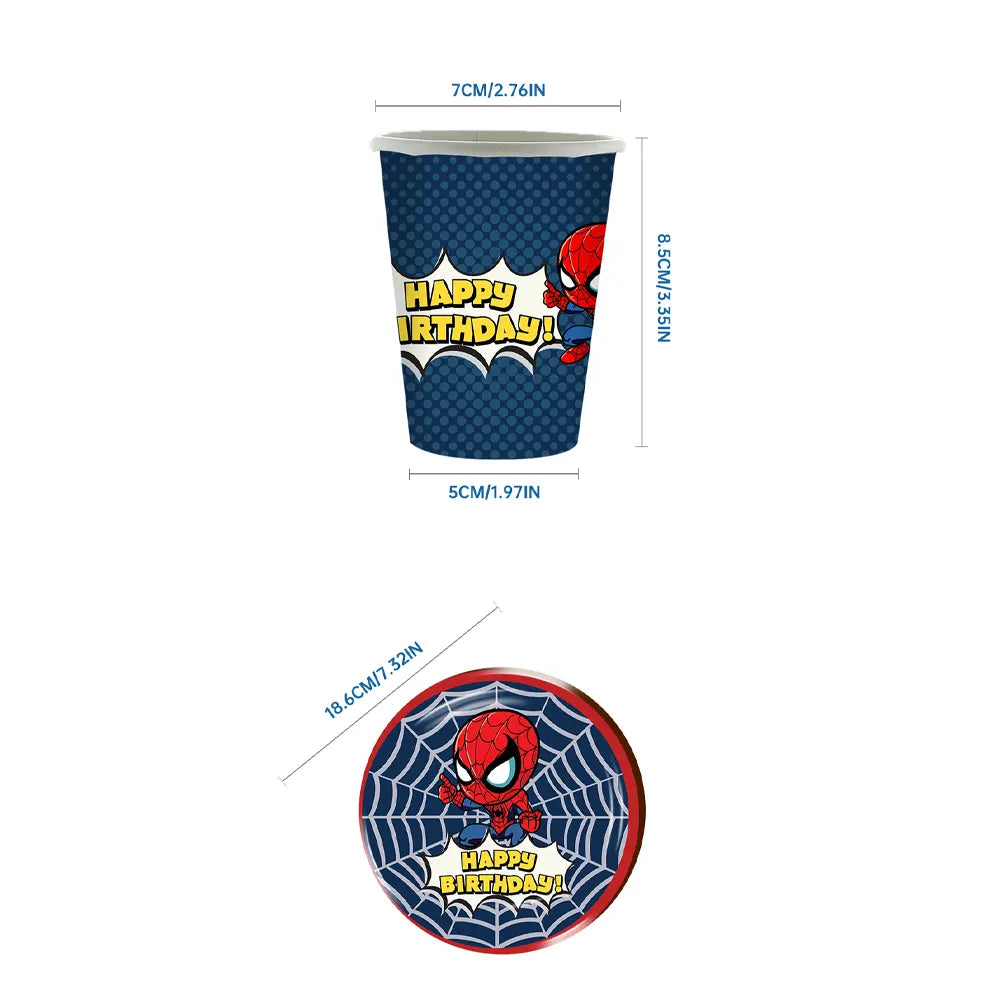 Pack de Cumpleaños 51 Piezas – Spider-Man