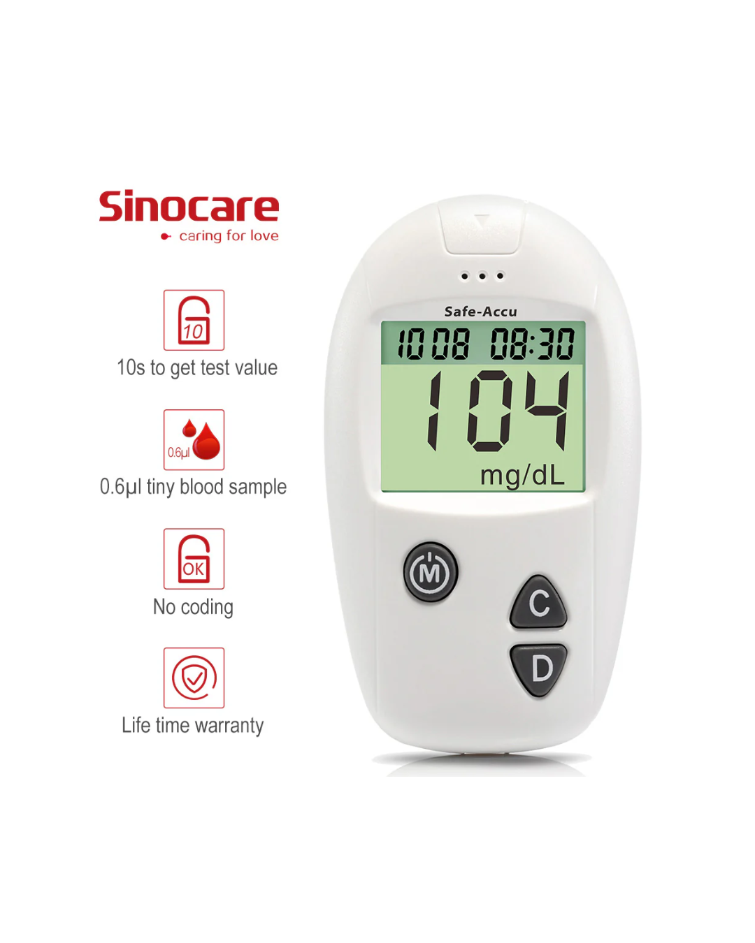Sinocare Device Kit