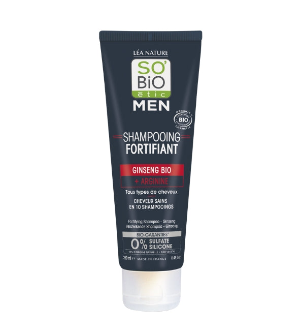So'Bio étic Shampooing Fortifiant au Ginseng 250 ml – flacon