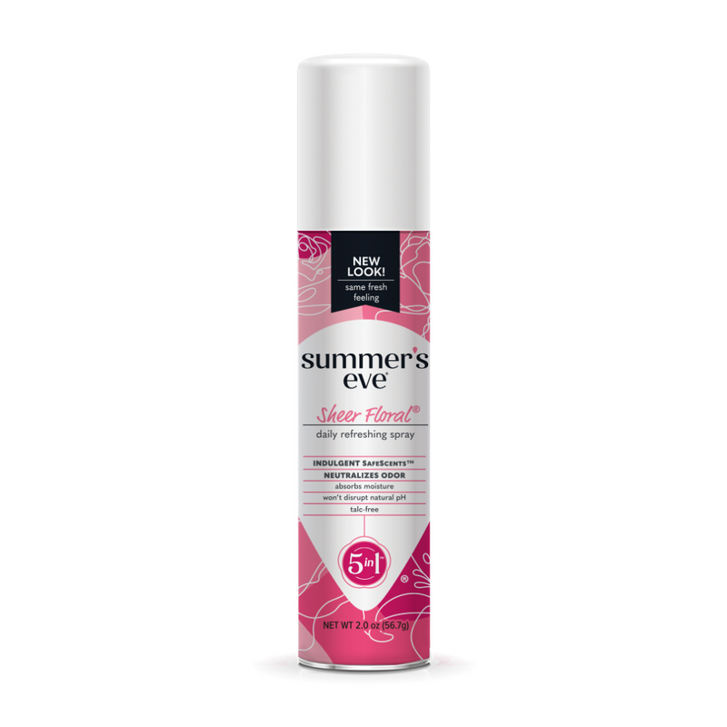 Summer's Eve Spray Refrescante Floral Ligero – 56,7g