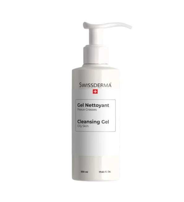 Swissderma Oily Skin Cleansing Gel 500ml