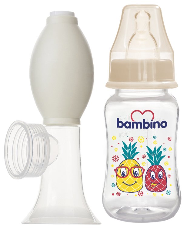 Bambino Sacaleches con biberón T002