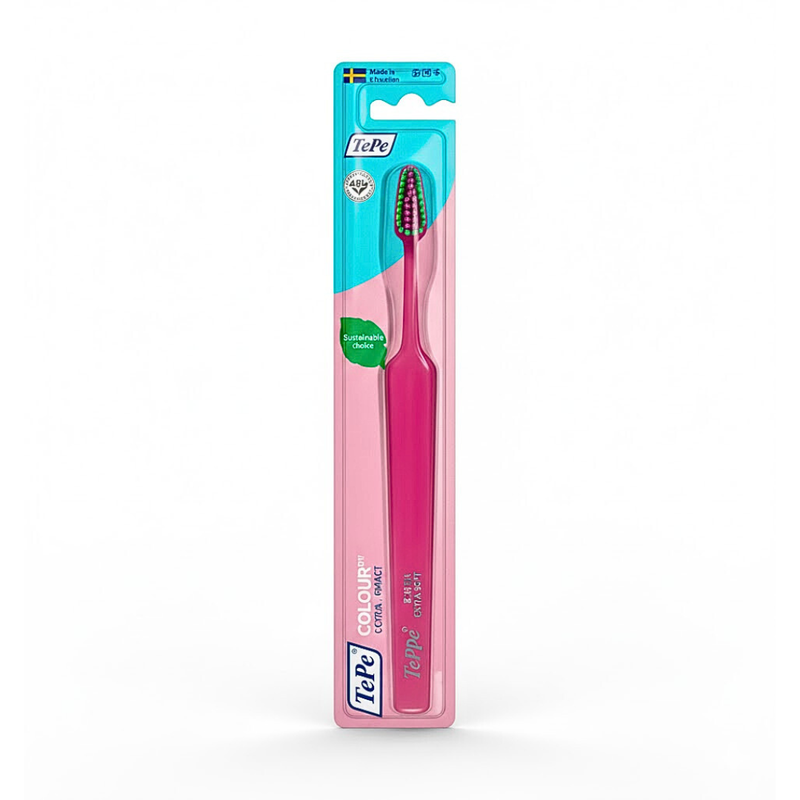 TePe Colour Toothbrush Light Pink Soft