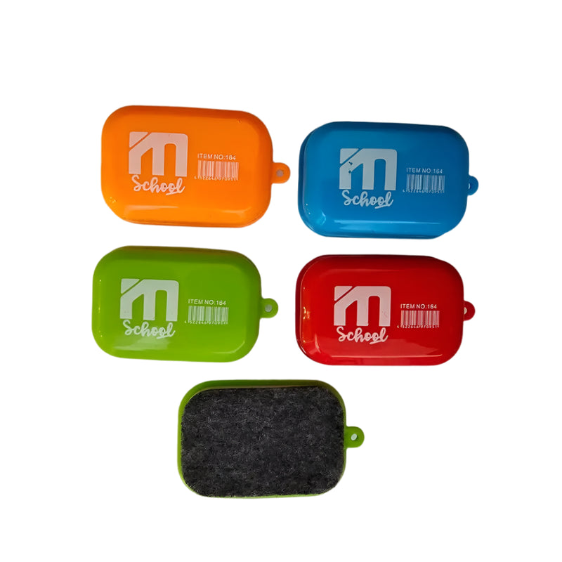 M.School Mini Brosse de Tableaux - Couleurs Aléatoires